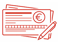 Überweisung Vorkasse